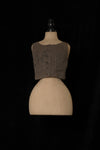 Mutedance 24 Spring/Summer Silk Button Vest MD-MD24SS52-HUI Gray PM118